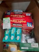 RRP £150 Box To Contain A Large Amount Such As, Gosqueeze Apple, Kirkland Popcorn And More
