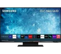 RRP £700 Boxed Samsung Qe43Qn90Aa 43" 4K Smart Tv (Refurb Grade D)