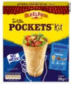 RRP £120 Lot To Contain X6 Boxed Old El Paso Tortilla Wraps