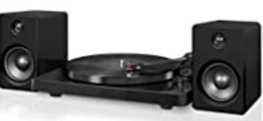 RRP £120 Boxed Victrola Modern Bluetooth Stereo Turntable