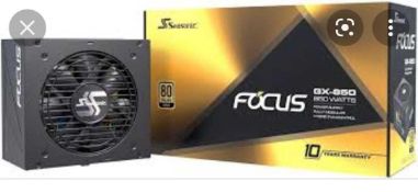 RRP £130 Boxed Seasonic Focus Gx Power Supply Modular