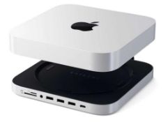 RRP £150 Lot To Contain X2 Items, Satechi Desktop Stand For Ipad, Aluminium Stand Hub For Mac Mini