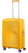 RRP £160 American Tourister Soundbox 4-Spinner Wheel 67Cm Medium Suitcase