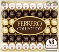 RRP £100 Lot To Contain X5 Boxed Ferrero Collections