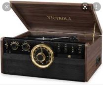 RRP £180 Boxed Victrola Empire 3 Speed Turntable