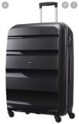 RRP £170 Black American Tourister Hard Shell Large Suitcase