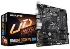 RRP £100 Boxed Gigabyte B560M Ds3H V2 Ultra Durable Mother Board