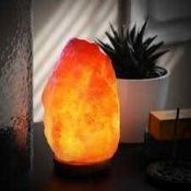 RRP £180 Lot To Contain X3 Items, 9W E14 Energy Saving Light Bulbs, Himalayan Salt Lamp, Tyshawn 2 L