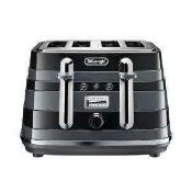 RRP £200 Lot To Contain X4 Items, Delonghi 4 Slice Toaster, Philips Hand Held Steamer, Morphy Richar