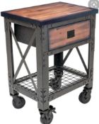 RRP £180 Boxed Duramax Industrial 27.6 Metal And Wooden Workbench