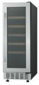 RRP £200 1 Door Stainless Steel Wine Cooler