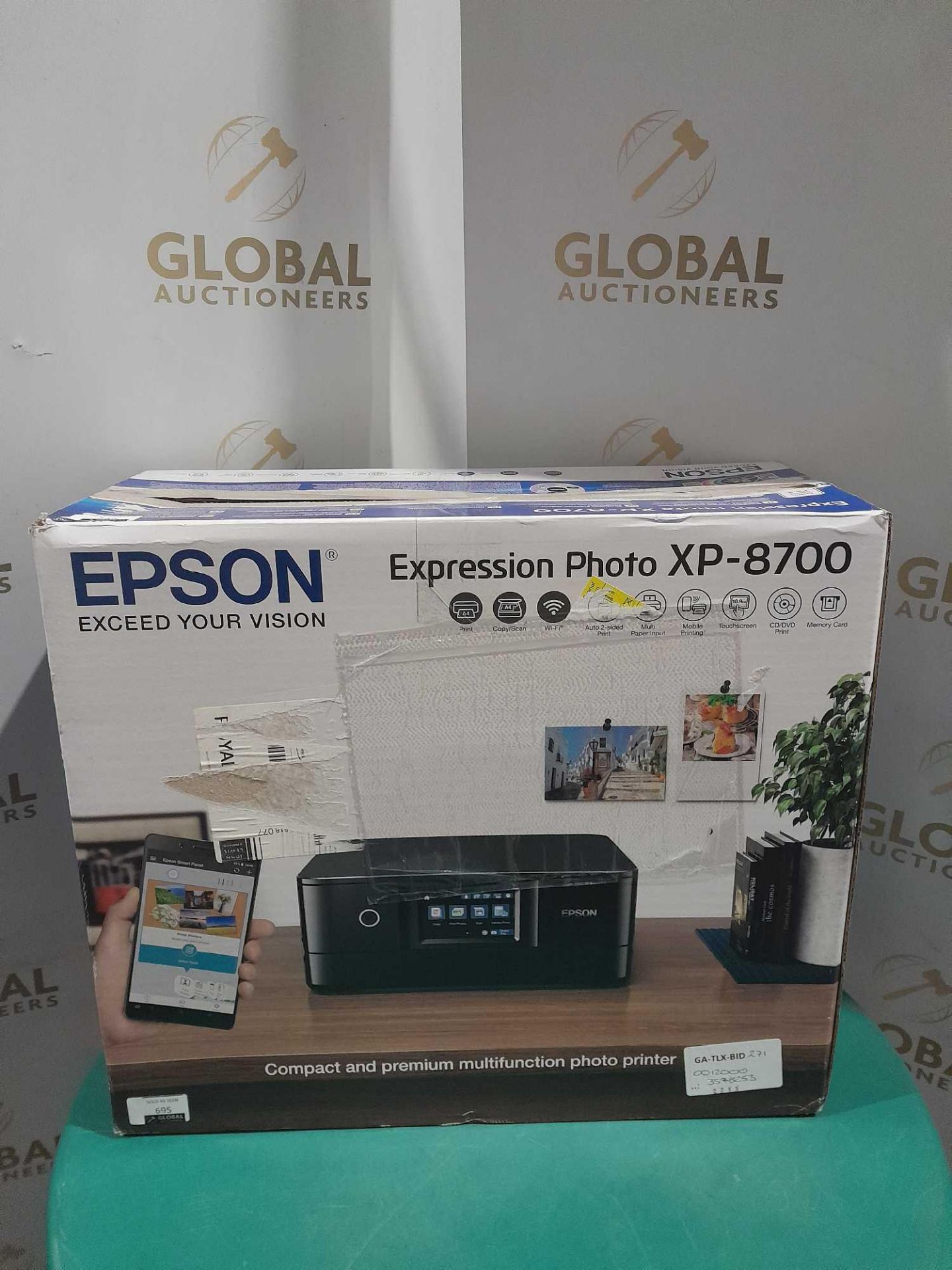 RRP £120 Boxed Epson Expression Photo Xp-8700 Printer - Image 2 of 2