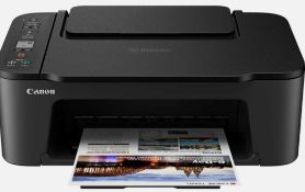 RRP £100 Boxed Canon Pixma Ts3450 Black Printer