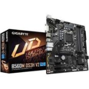 RRP £250 Boxed Gigabyte B560M Ds3H V2 Motherboard