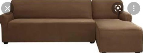 RRP £100 Bagged Subrtrex L Shaped Sofa Slipcover