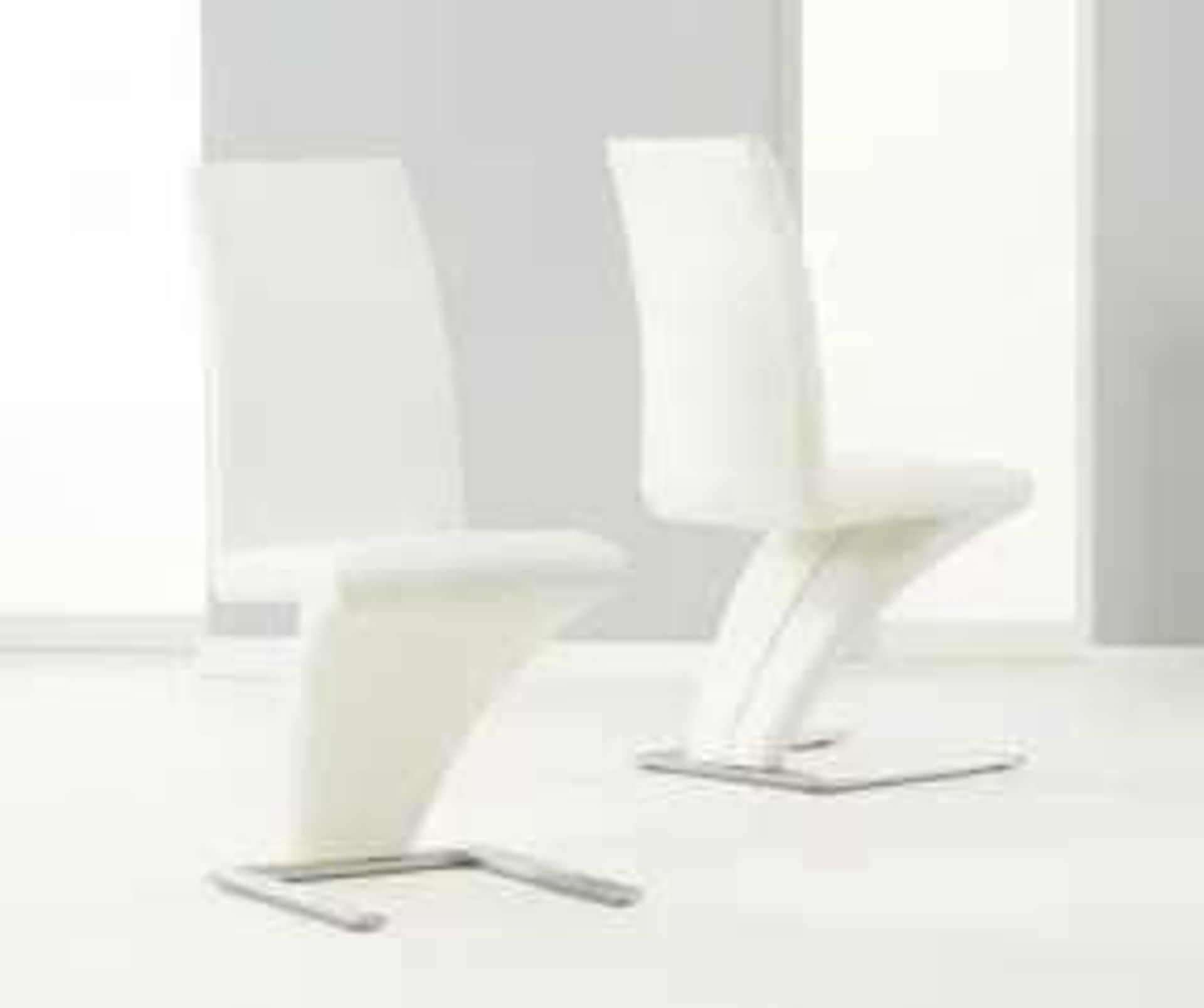RRP £140 Boxed Raveena White Dining Chair