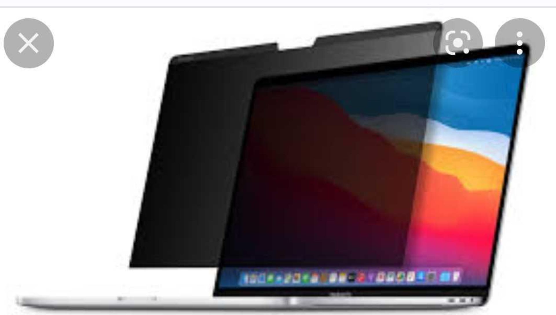 RRP £200 Lot To Contain 4 Boxed Kensington MacBook Pro 16" Ultra Thin Magnetic Privacy Screens