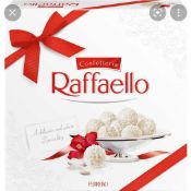 RRP £320 Lot To Contain 32 Boxed Raffaello Chocolate Gift Sets