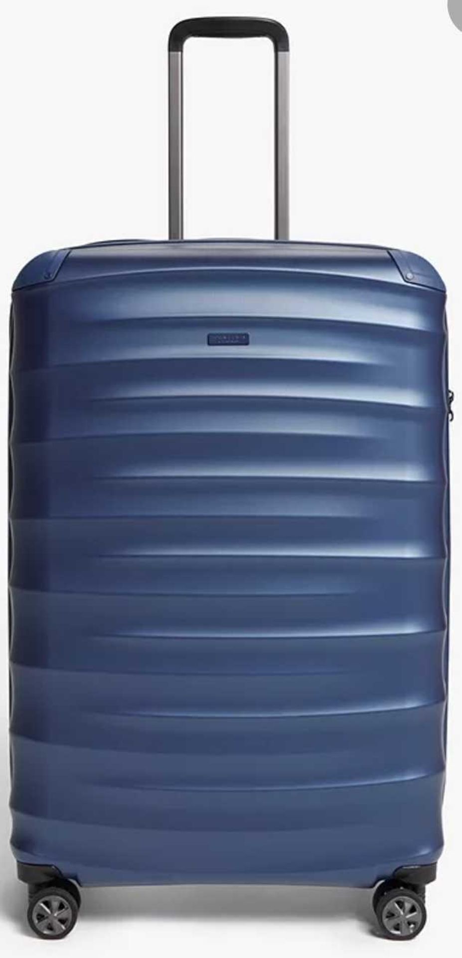 RRP £80 John Lewis Copenhagen 79Cm Large Suitcase Blue