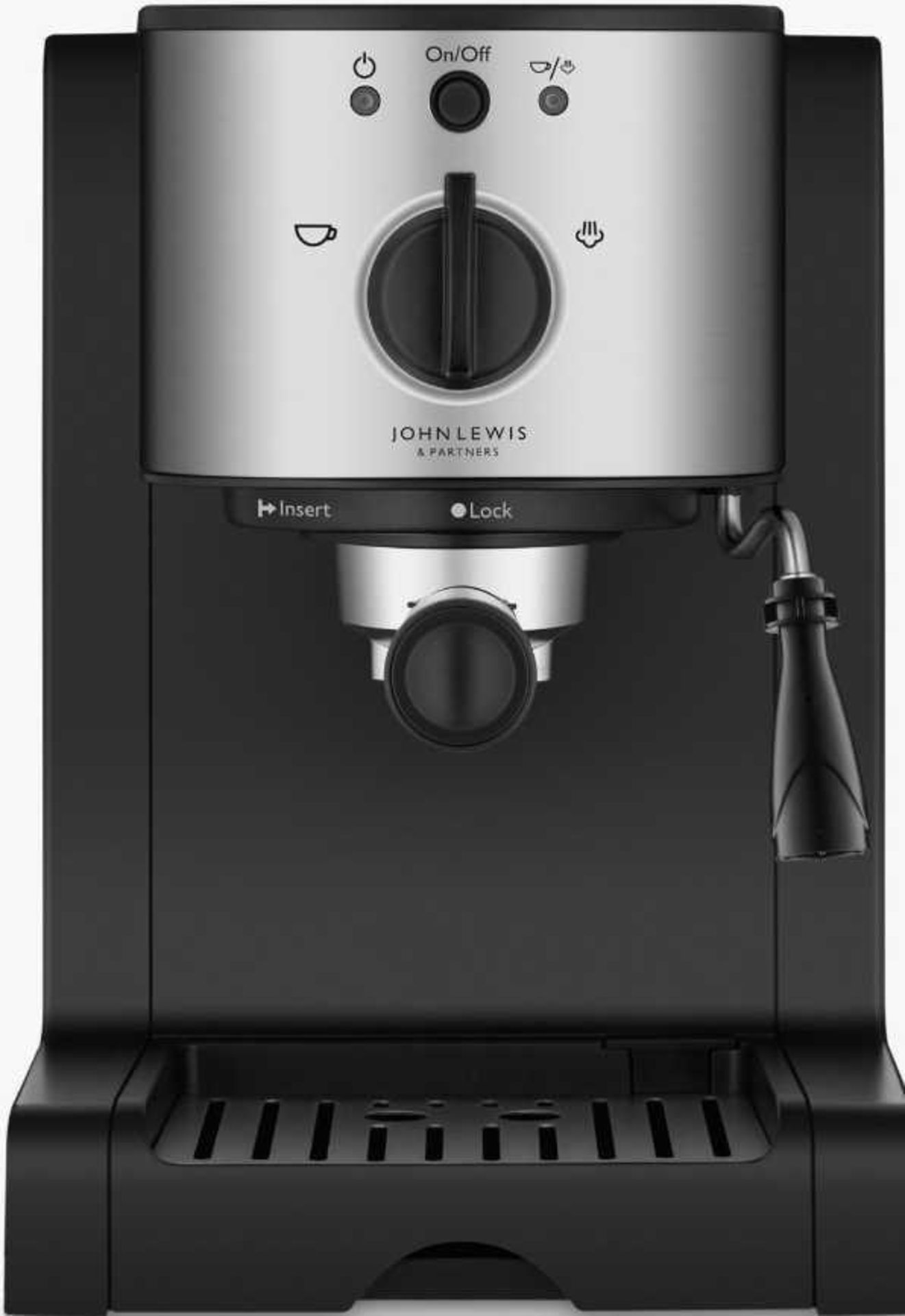 RRP £170 Lot To Contain X2 John Lewis Pump Espresso Coffee Machine