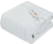 RRP £125 Lot To Contain 5 Boxed Assorted Easy Home Heated Blankets, Cushions And Throws