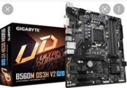 RRP £100 Boxed Gigabyte B560M Ds3H V2 Ultra Durable Motherboard