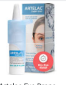 RRP £700 New And Sealed Lot To Contain (81 items)Artelac Eye Drops for Dry Eyes Treatment, Every