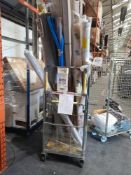 RRP £1,250 Cage To Contain Assorted Curtain Poles.