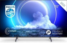 RRP £700 Boxed Phillips 70Pus8555 70" 4K Smart Tv (Refurb Grade D)