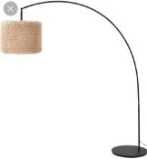RRP £100 Boxed Hartfield 172Cm Arched Floor Lamp Base