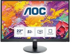 RRP £300 Aoc Computer Monitor Gnhk2Ha013460