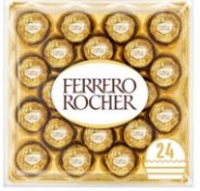 RRP £100 Lot To Contain 2 Boxes Each Containing 6 X 300G Packs Of 24 Ferrero Rocher Hazelnut Chocola