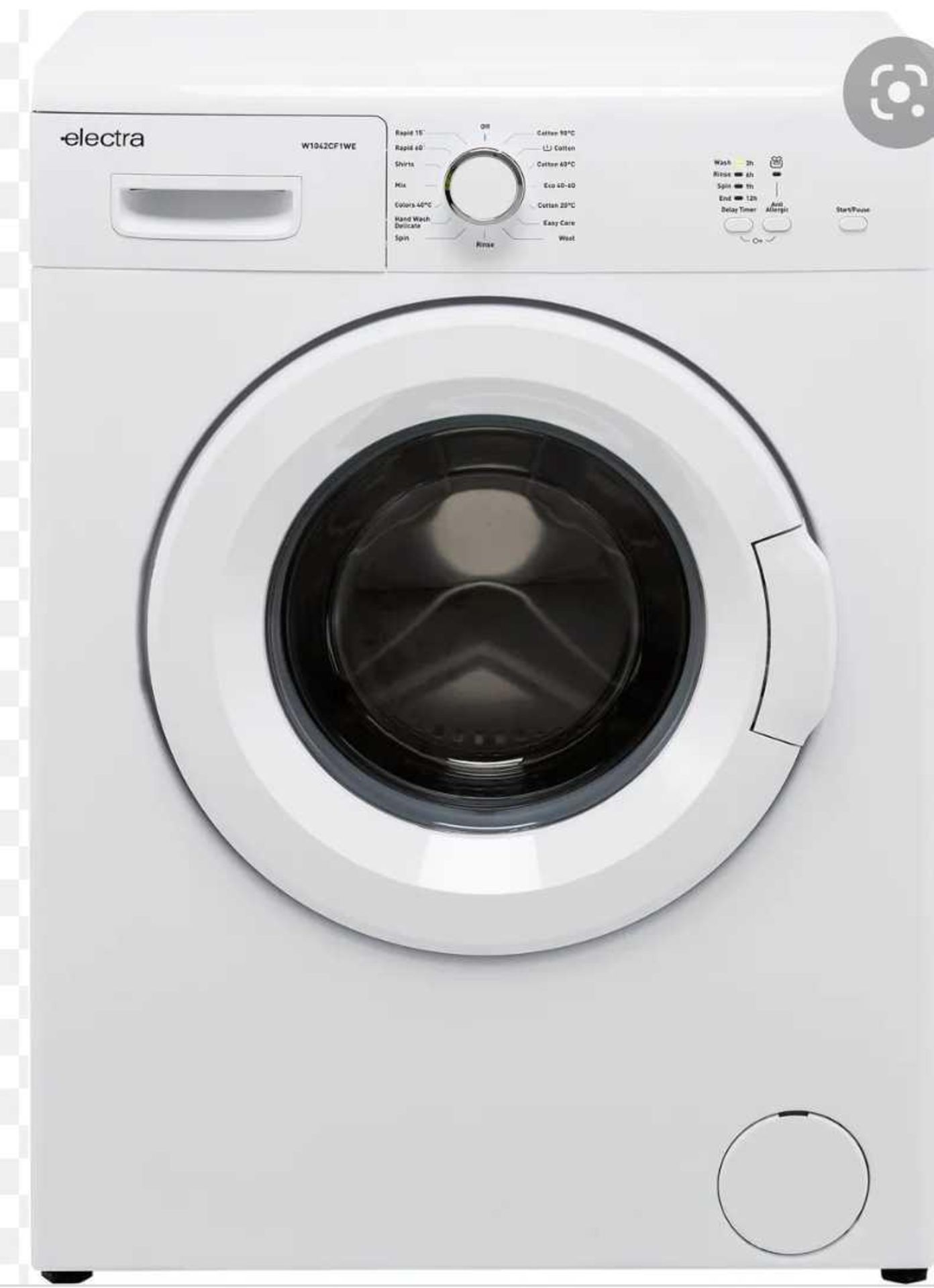 RRP £300 Electra W1042Cf1We Washing Machine In White