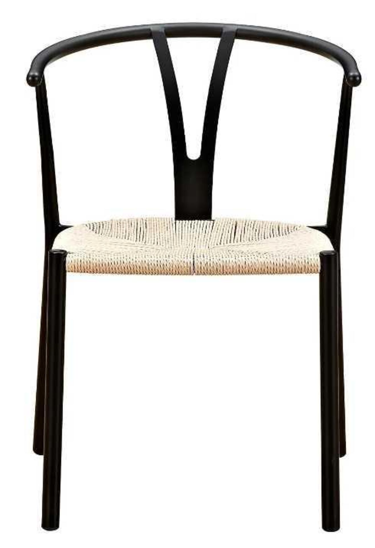 RRP £280 Boxed Montrose Dining Chair Frame Black