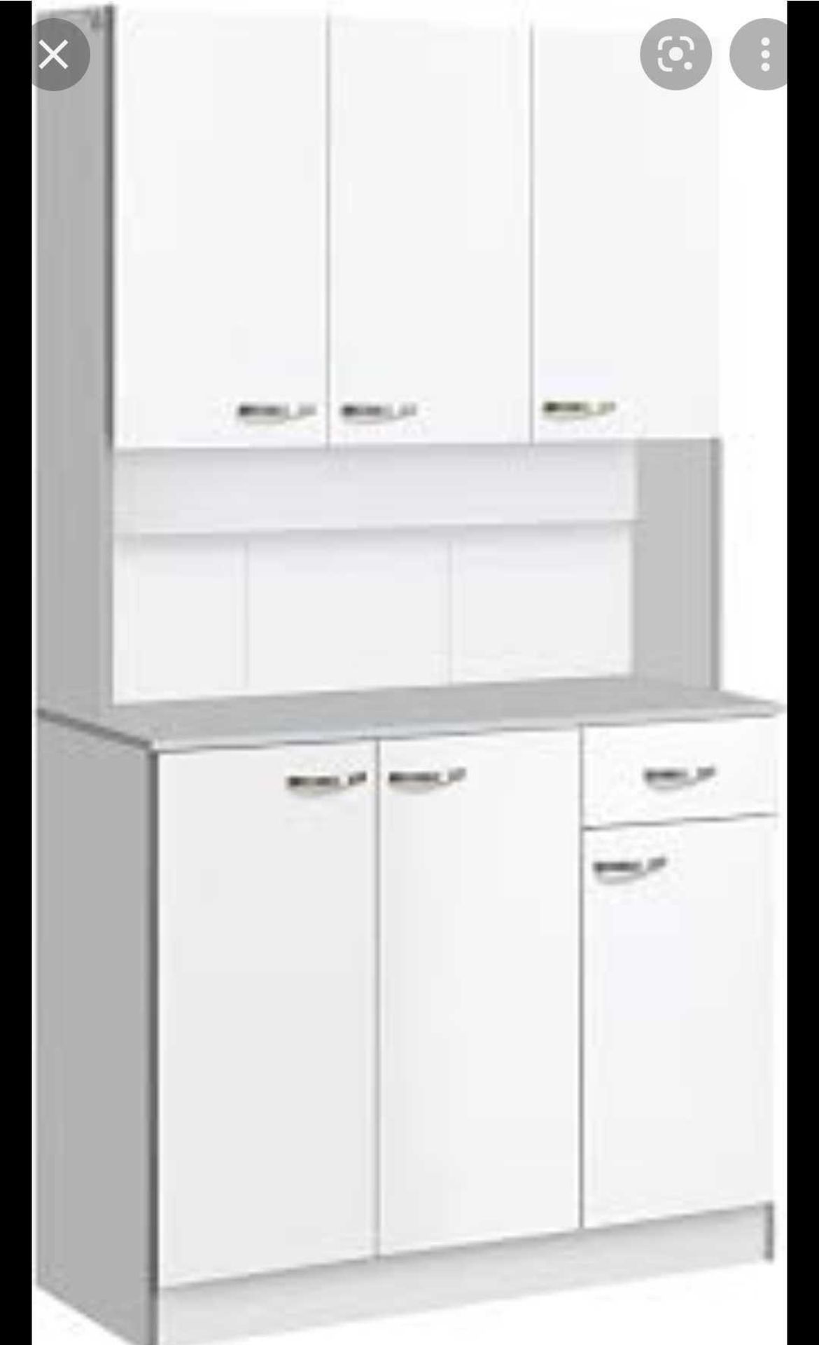 RRP £350 Boxed Demeyre Kitchen Unit With Swivel Countertop