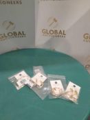 RRP £200 Lot To Contain Assorted John Lewis Gold Earrings And Bracelet