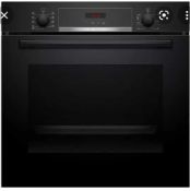 RRP £630 Boxed Bosch Hbs573Bbob Single Oven