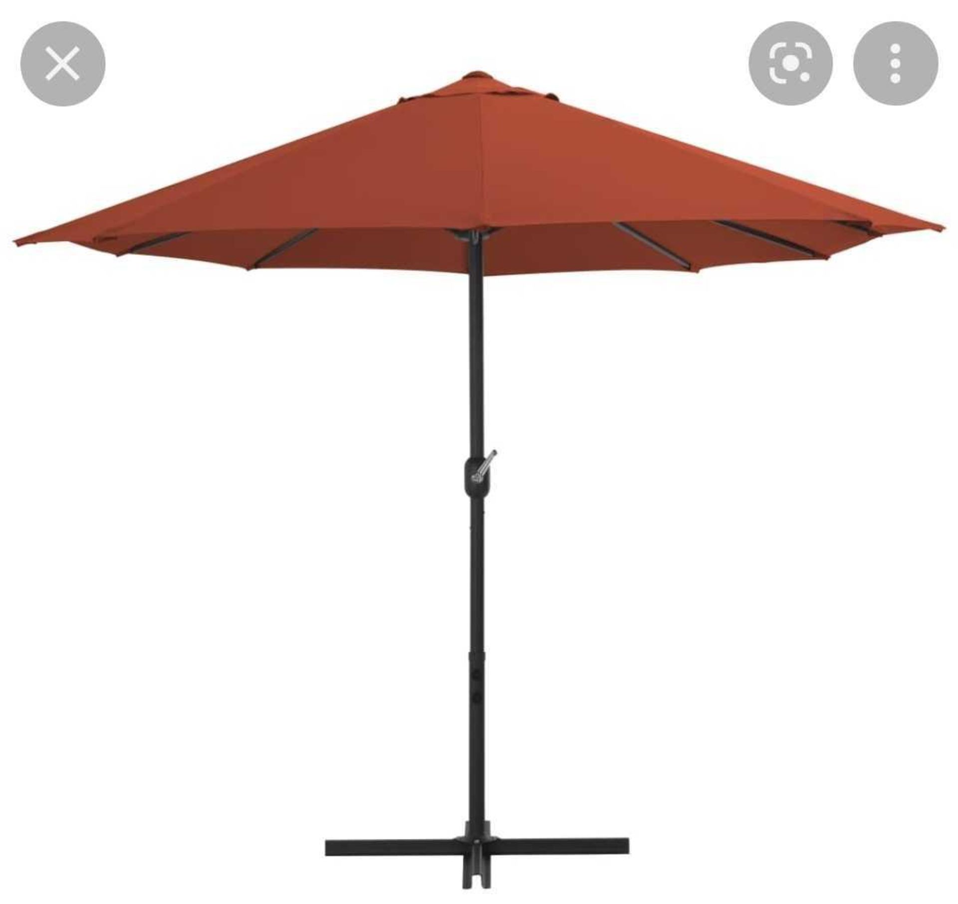 RRP £520 Boxed 2.7M X 4.6M Vida Xl Rectangular Parasol