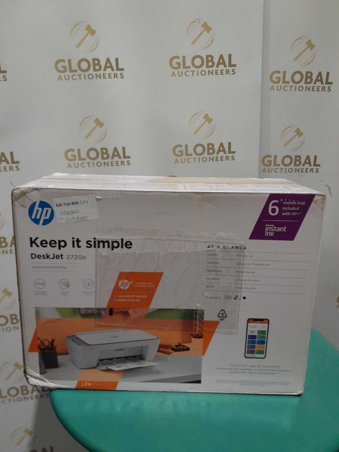 RRP £80 Boxed Hp Deskjet 2720E All In One Printer - Image 2 of 2