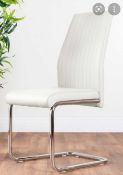 RRP £145 Boxed Furniture box Lorenzo Upholstered Dining Chair