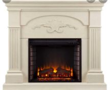 RRP £750 Boxed Sei Sicilian Harvest Fireplace