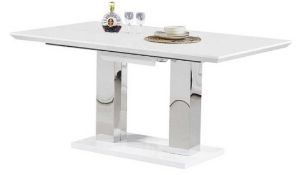 RRP £370 Boxed Furniture In Fashion Monton Small Small Modern Extendable Dining Table
