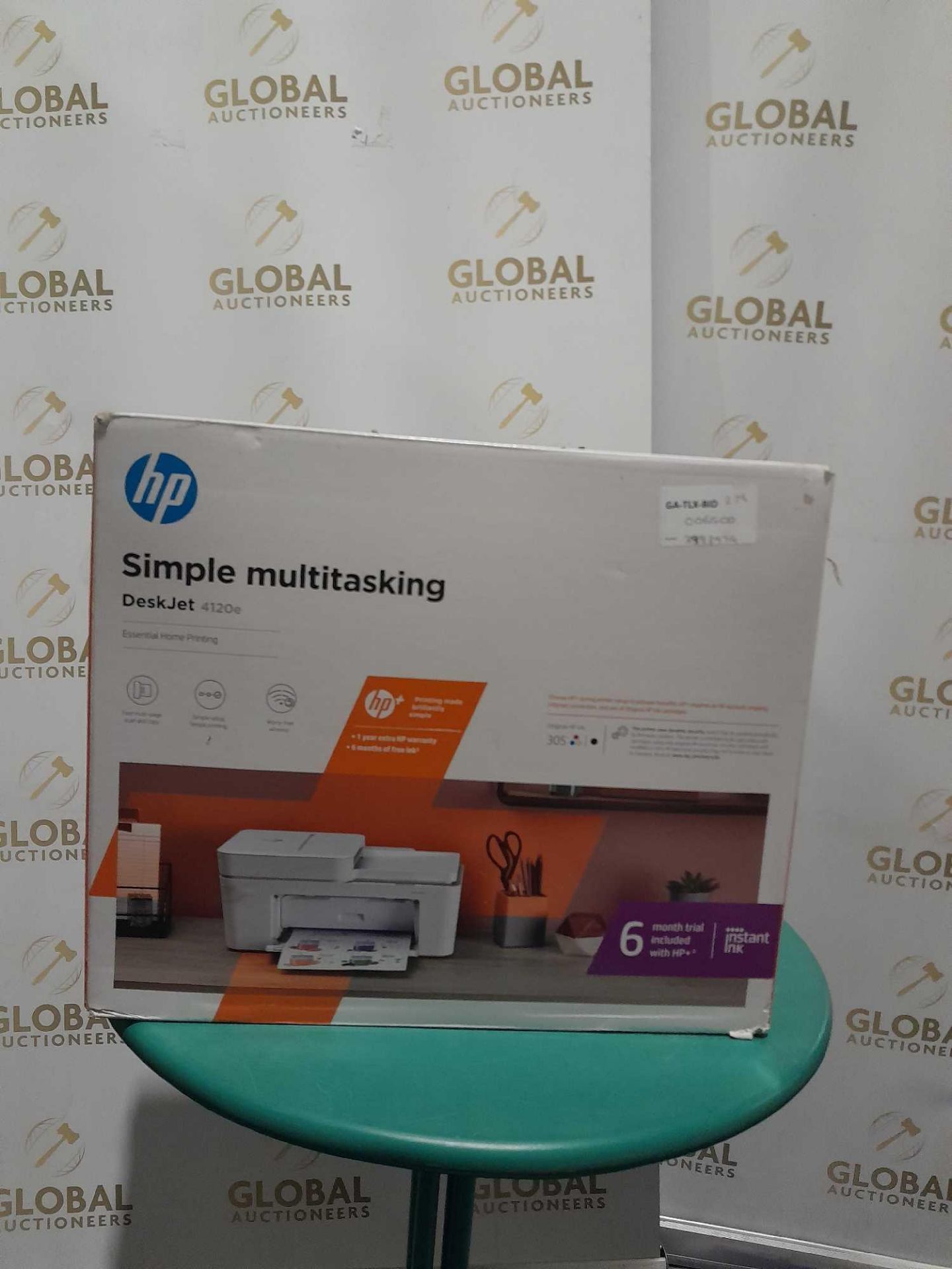 RRP £80 Boxed Hp Deskjet 4120E All In One Printer - Image 2 of 2