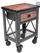 RRP £180 Boxed Duramax 1 Drawer Metal And Wood Workbench