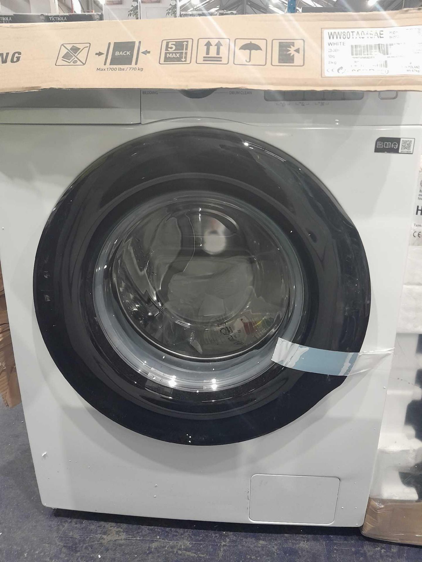 RRP £400 Samsung Ww80Ta046Ae Washing Machine - Image 2 of 2