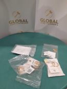 RRP £200 Lot To Contain Assorted John Lewis Gold Earrings And Bracelet