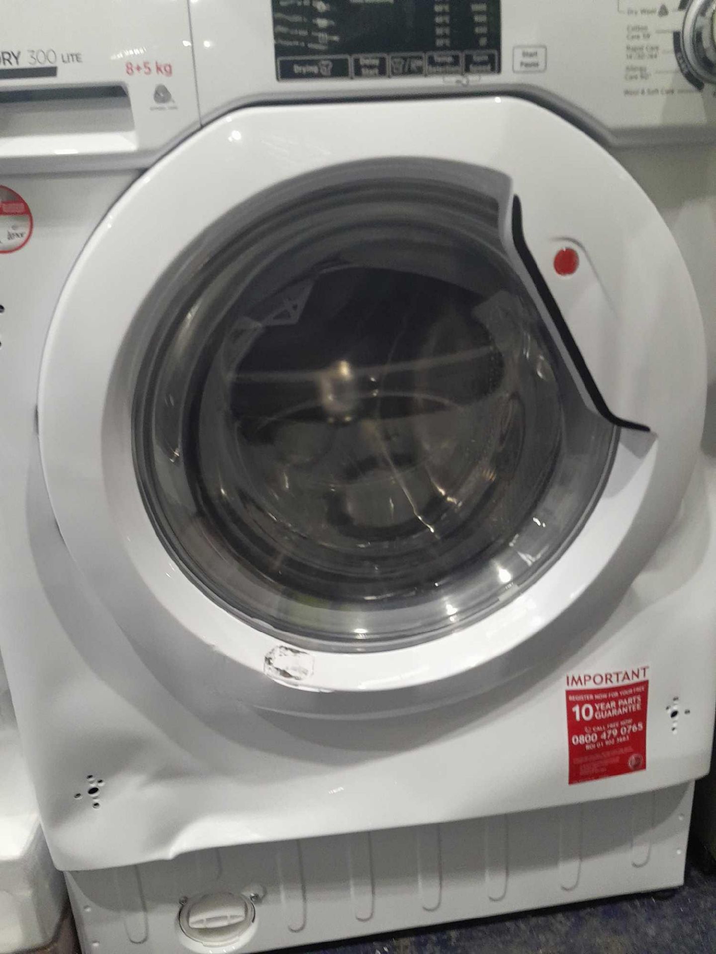 RRP £450 Hoover Hbd485D1E Washer And Dryer - Image 2 of 2