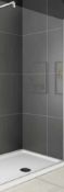 RRP £100 Boxed 750X1400Mm Aica Sanitiser Shower Screen