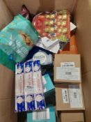 RRP £250 Box To Contain 39 Assorted Items To Include Cadburys Eggs, Lindy Teddy Chocolate, Salted Nu