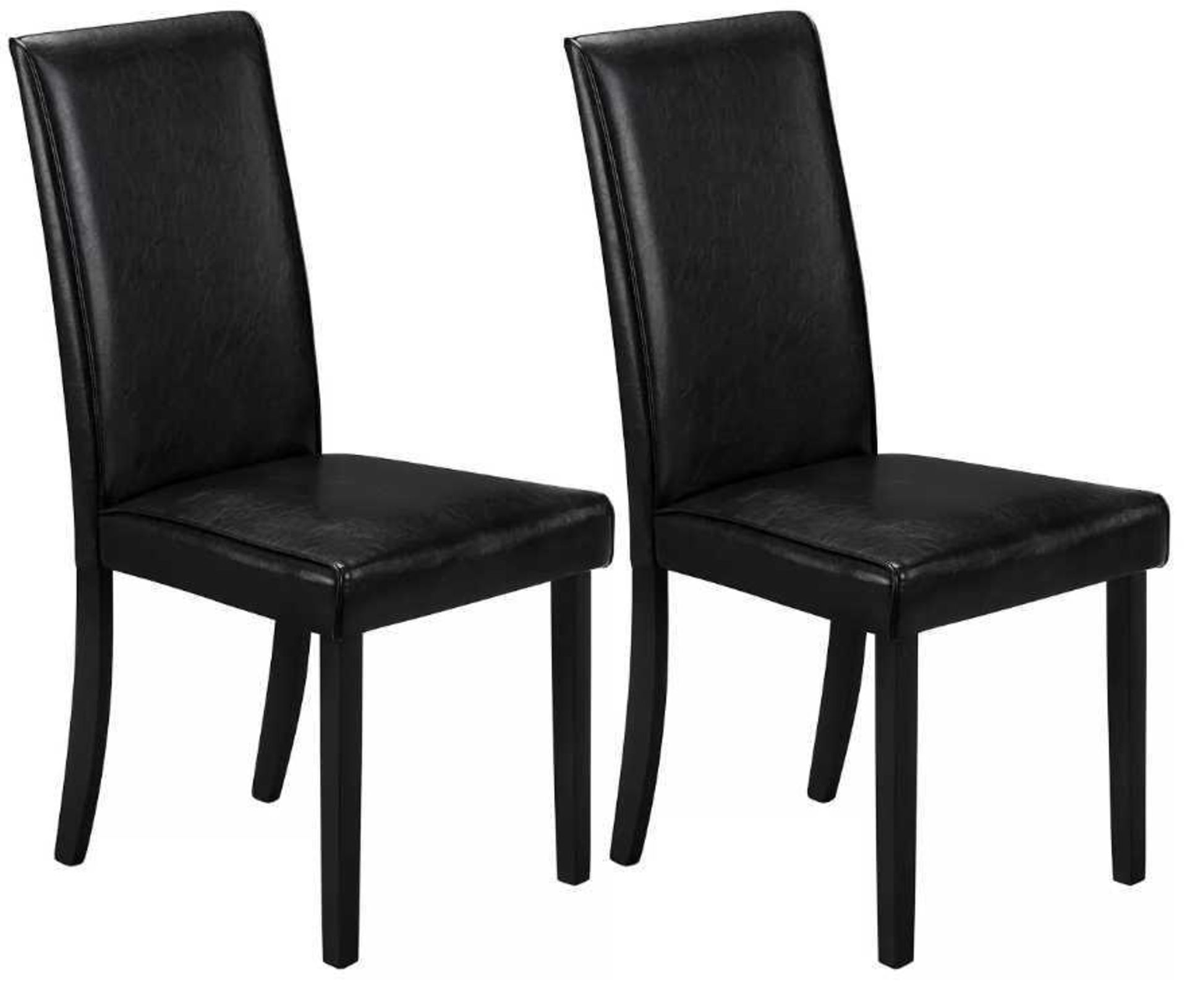 RRP £110 Boxed Darielle Upholstered Dining Chair Black
